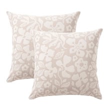 Vista Cotton Jacquard Reversible European Pillowcases (Set of 2)